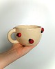 kubki Ceramiczny ręcznie robiony kubek w biedronki