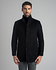 płaszcze i kurtki męskie Męski płaszcz wełniany rivara czarny