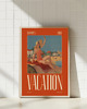 plakaty TRAVEL POSTER retro poster wakacje lato dekoracja ścienna
