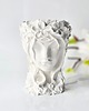 wazony Wazon - doniczka   głowa Kobiety - white