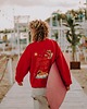 bluza bez kaptura damska Bluza  oversize Kreweta