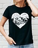 t-shirt damskie Koszulka damska czarna  Mountain