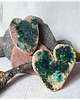 magnesy Rustykalne ceramiczne serca - magnesy