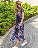 sukienki maxi damskie Sukienka w kwiaty