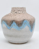 wazony Ceramiczny wazon VEB Haldensleben, Niemcy, lata 70.