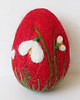 jajka wielkanocne Przebiśniegi  - pisanka na zamówienie