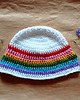 kapelusze damskie Tęczowy BUCKET HAT