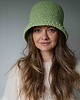 kapelusze damskie Kapelusz Nina, matcha, handmade