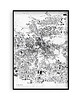 plakaty Lwów - plan miasta, plakat B1, B2