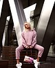spodnie dresowe damskie Spodnie Bro2 Light Pink