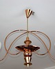 lampy wiszące Żyrandol Mid Century, lata 60