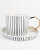 filiżanki Filiżanka porcelanowa B&W pasy