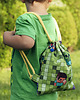 torebki, worki i plecaki dziecięce Zielony workoplecak dla malucha