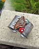 bransoletki wire wrapping Kolorowo  -  bransoletka regulowana