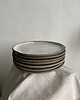 patery i talerze Talerz basic white raw ok. 22cm