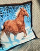 poduszki, poszewki - różne Koń w zimowej odsłonie... #2