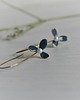 kolczyki wire wrapping Kolczyki-kwiaty