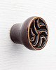 gałki do mebli Gałka do mebli, ciemno-brązowa, wz.19