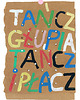plakaty TAŃCZ GŁUPIA PŁACZ plakat typografia dla dziewczyny urodziny taniec muzyka