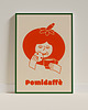 grafiki i ilustracje Pomidaffe  plakat retro dla miłośników kawy i pomidorów