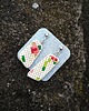 kolczyki ceramiczne Kolczyki ceramiczne w kolorowe wzory
