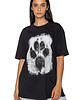 t-shirt damskie Koszulka loose fit UNDERWORLD Animal Footprint