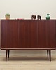komody i szafki Highboard tekowy, duński design, lata 70, produkcja: Omann Jun