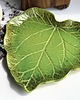 patery i talerze Duża Patera dekoracyjna talerz  ceramiczny LIŚĆ