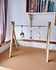 pokój dziecka - różne Baby gym stojak edukacyjny +3x zawieszki