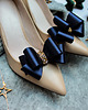 klipsy do butów Klipsy do butów Coquet-Kokardy 3D/Navy Christmas