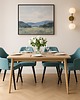 krzesła Producent Krzesło Tapicerowane EMRA WOOD  DELUXE KR-9 tkanina Celadon 31