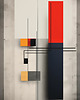 plakaty Plakat abstrakcyjny pt. Kolor w przestrzeni II