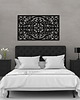 Ozdoby na ścianę DEKORACYJNY PANEL AŻUROWY FLORELLE, DEKORACJA ŚCIENNA 3D, ORNAMENT,72 x 120 c