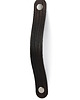 gałki do mebli Skórzany uchwyt meblowy COLORISO BLACK WOOD L