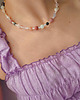 chokery EARTH Naszyjnik RHEI z kamieni naturalnych lawa Chocker Kolorowy