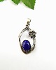 wisiory Lazurowa natura - wisior srebrny z lapis lazuli