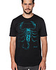 t-shirty męskie T-shirt męski UNDERWORLD Scorpion niebieski
