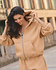 bluza z kapturem damska Bluza z kapturem PUFFA ZIP Honey damska