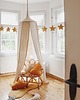 namioty i tipi dla dzieci Teepee baldachim beżowo waniliowy "Muślin"-Babo
