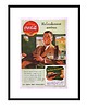 plakaty Plakat Oprawiona amerykańska reklama Coca Cola Refreshment arrives z 1941 r
