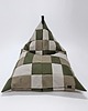 pufy do siedzenia Puf OVNI LONG zero waste OSKAR PEREK TRICOLORE moro