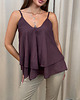 topy damskie Top falbanka Vino
