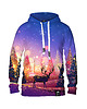 bluza z kapturem damska Damska Bluza z kapturem DR.CROW Sunny Christmas