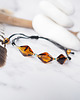 bransoletki na sznurku AMBER GLASS - interesująca bransoletka z regulacją