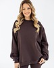 bluza bez kaptura damska Bluza Biggie Dark Chocolate