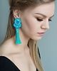 kolczyki soutache Sea Breeze- kolczyki sutasz z chwostami