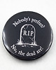akcesoria różne Przypinka gotycka z żywicy R.I.P pin_print Goth 002
