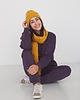 czapki damskie Czapka Cosy Days Miód 100% Merino Extra Fine