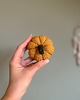 dodatki - różne Zestaw 4 wełnianych dyń ozdobnych handmade