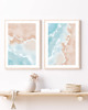 grafiki i ilustracje DWA PLAKATY morze morskie hamptons